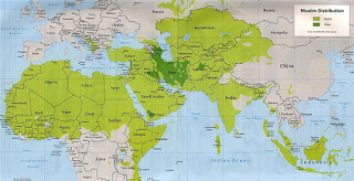 Sunni and Shia Populations in the Middle East