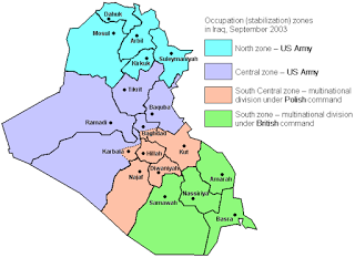 Division of Iraq by September 2003