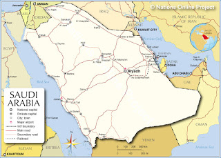 That's Where Riyadh Is By The Way