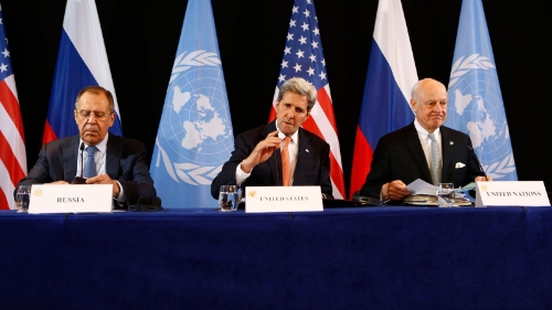Look at all the Syrians in these peace talks!