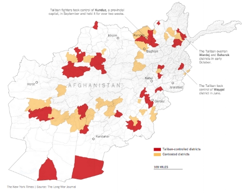 Speaking of which, isn't there still a war going on in Afghanistan???