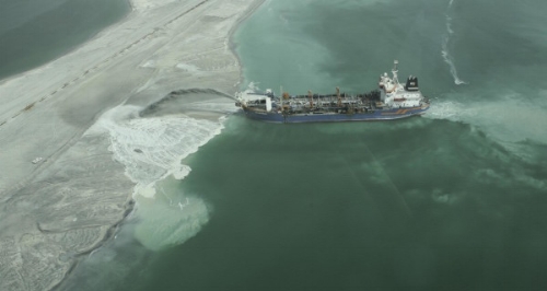 They are literally just building new islands now.