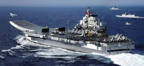 China's only aircraft carrier