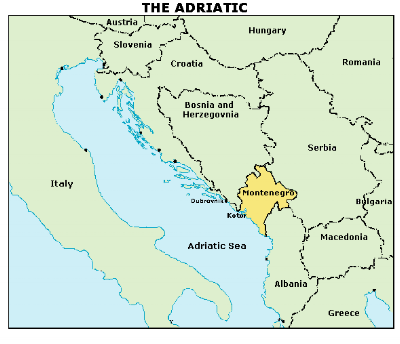 It's by Italy, surely you know where that is right?