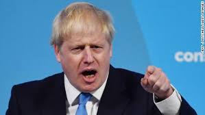 Boris Johnson telling everyone it will all be just fine.