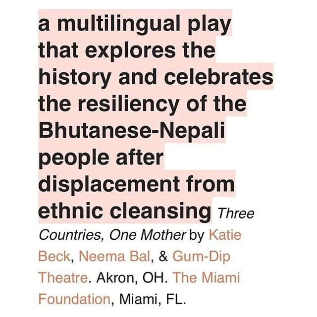 Big news! We&rsquo;re ecstatic to share that &ldquo;Three Countries, One Mother&rdquo; was selected to receive $12,500 as a 2020 finalist of MAP Fund. Ours is the first project from Akron, OH to ever receive funding from this national foundation. Ann