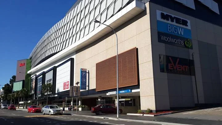 Enter underground carpark through Kingsway