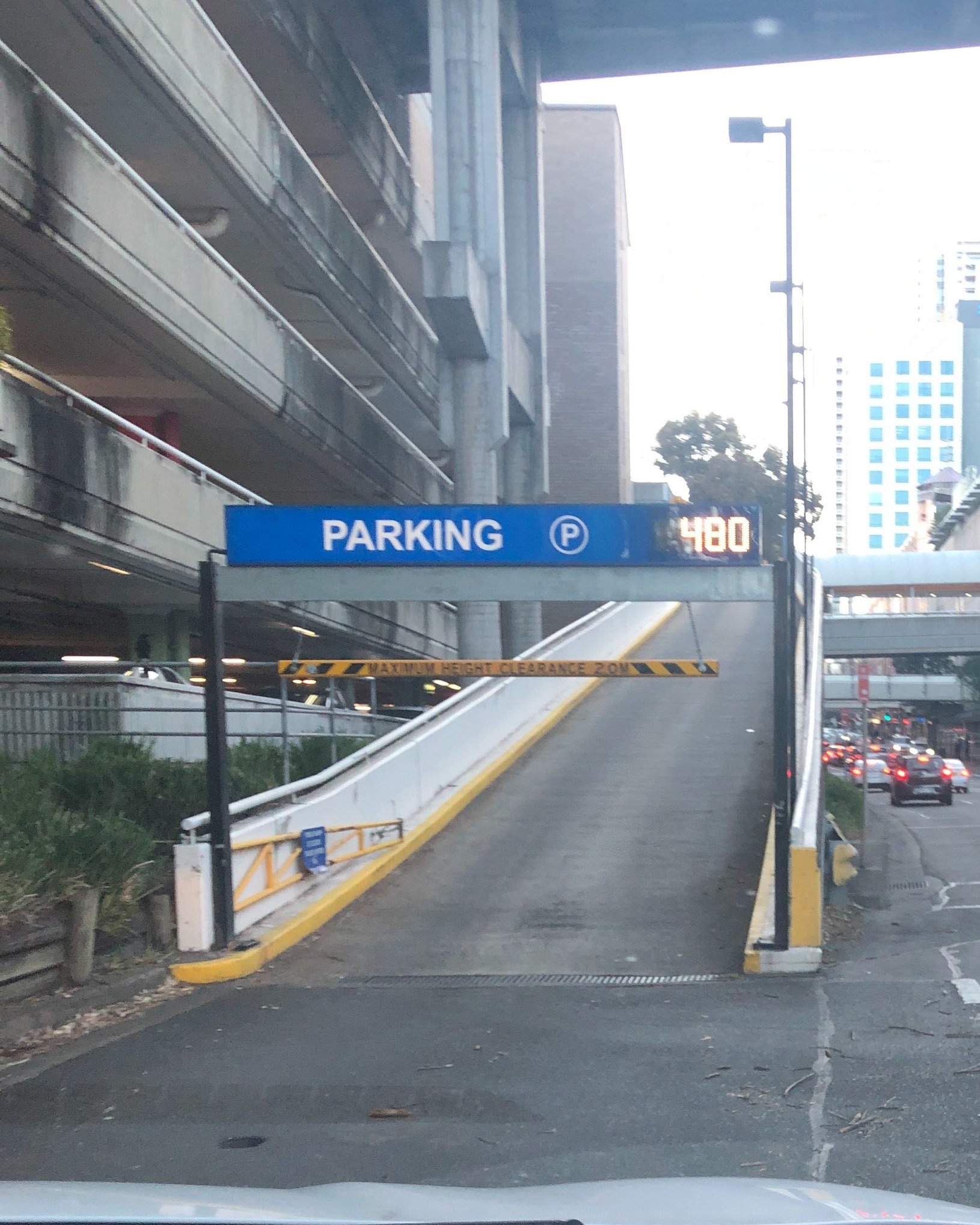 Take the ramp up from Albert Avenue