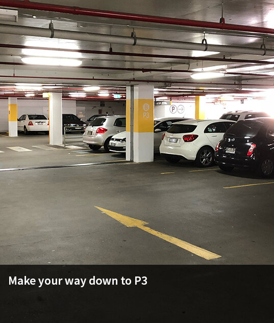 Westfield Bondi Junction - P3 Car Park, Bondi Junction, NSW