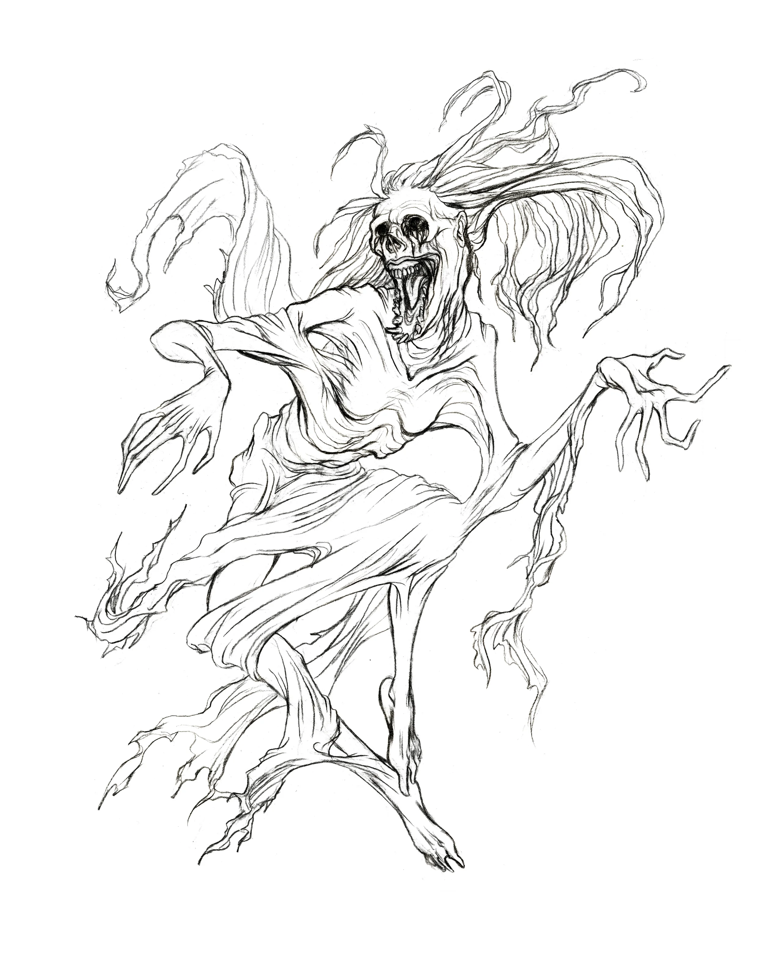 La Llarona - Final pencils