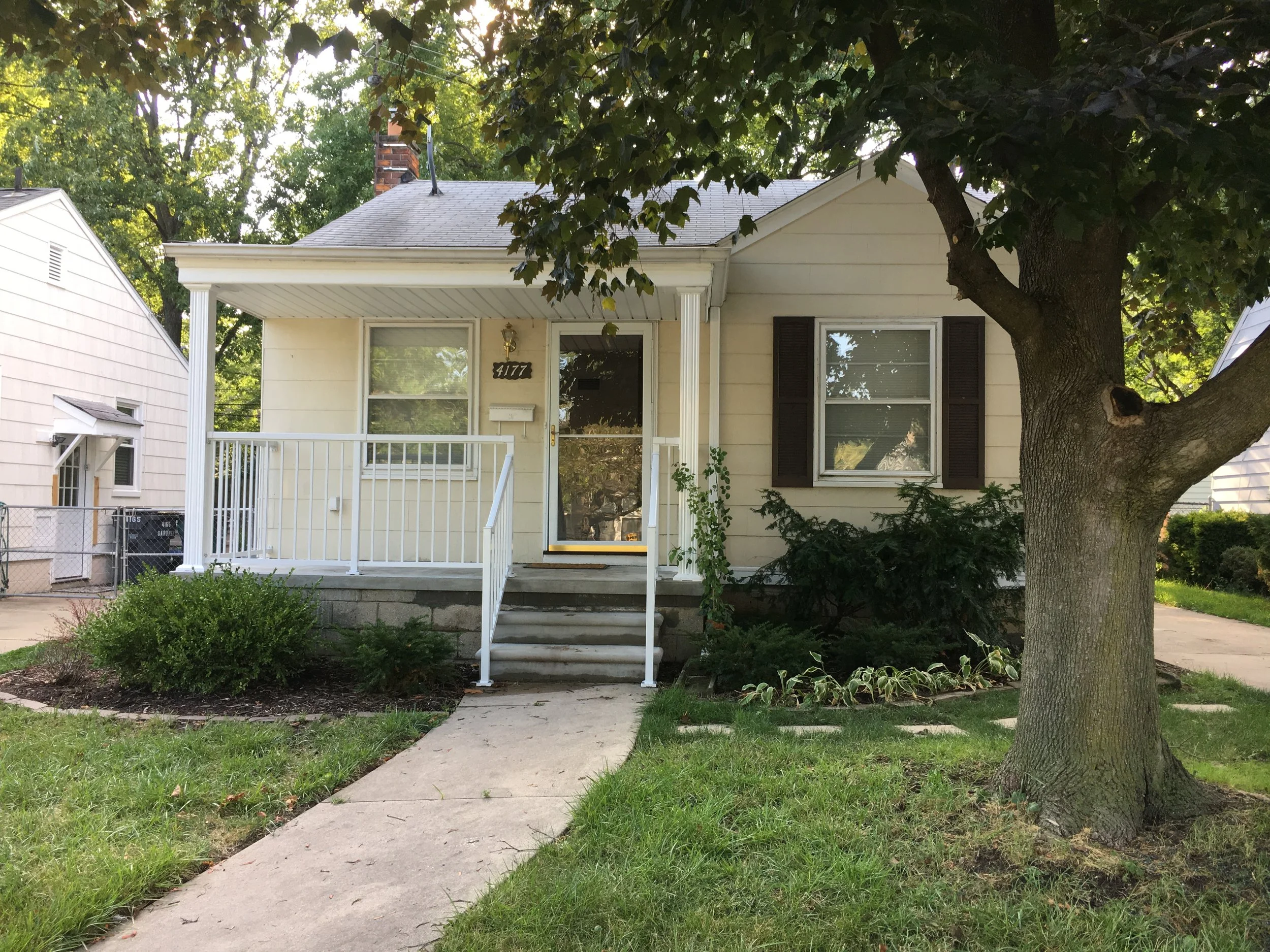 Our cute house in Michigan.