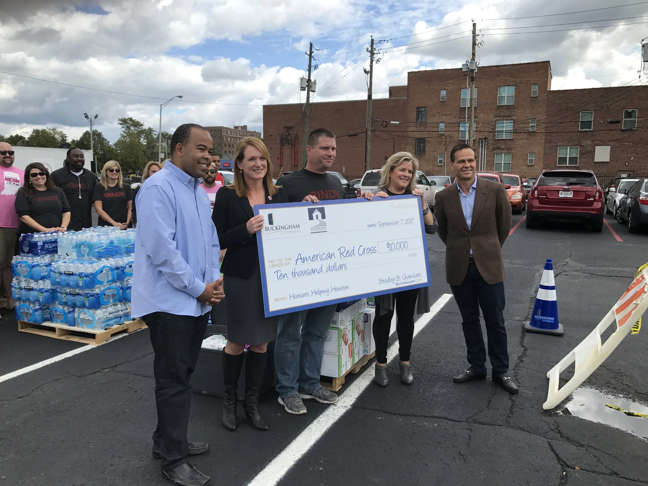Buckingham Companies Partners with Hoosiers Helping Houston Campaign