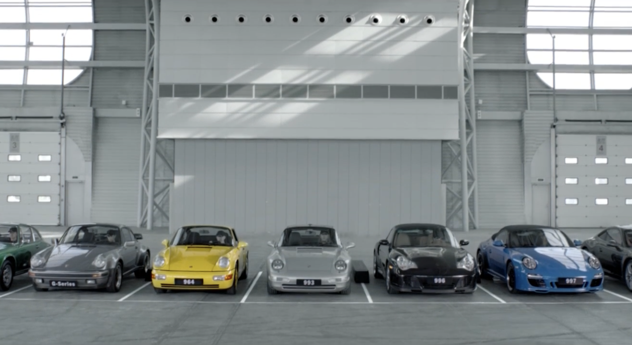 Porsche - Creating a symphony with 7 generations of 911