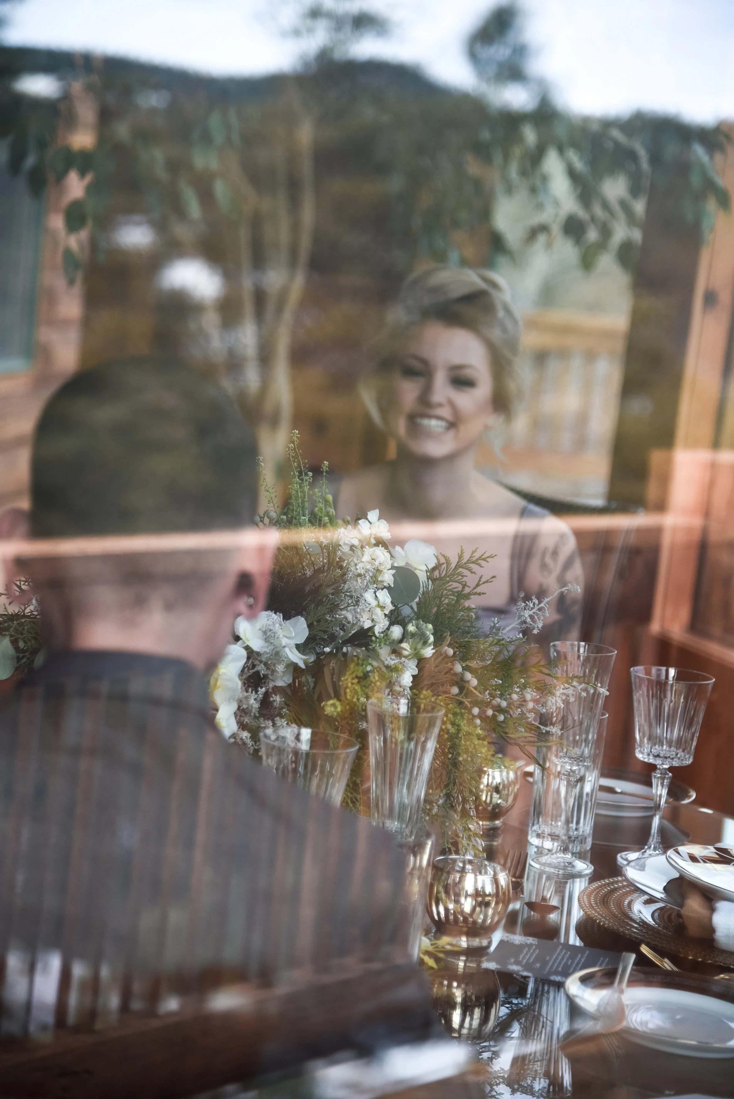 bride and groom portraits in the rocky mountains, alternative bride and groom in colorado, Mountain Wedding in Colorado, Colorado Wedding Photographer, Denver Wedding Photographer, Intimate Colorado Wedding Photographer, Rocky Mountain Wedding Photographer