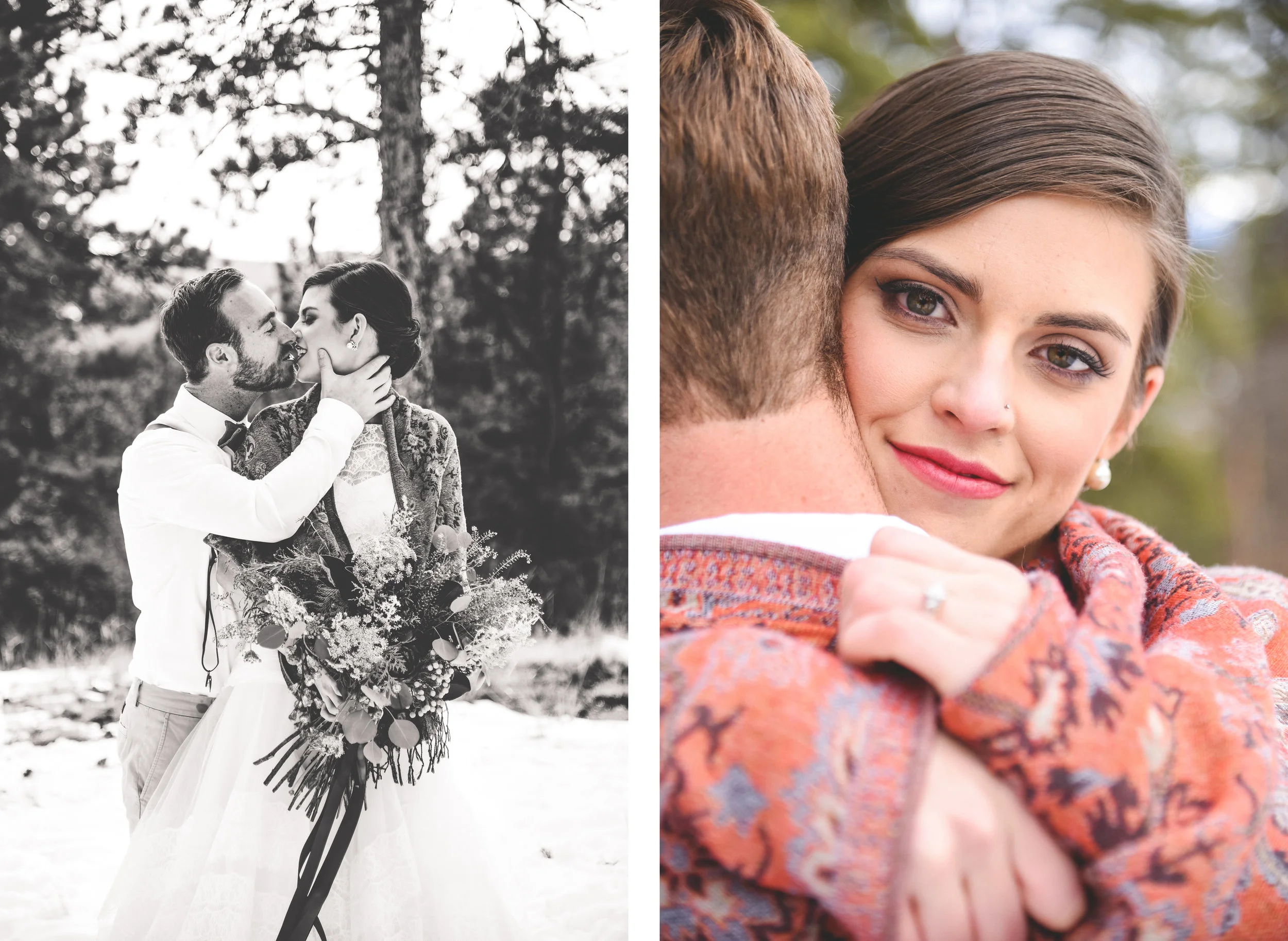 rocky mountain elopement, bride and groom portraits pikes peak, colorado wedding photographer, denver wedding photographer, colorado elopement photographer, colorado intimate and small wedding photographer,