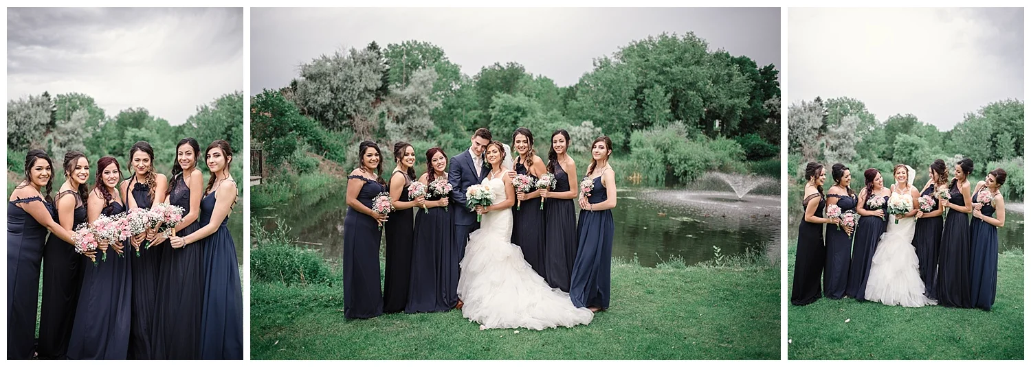wedding party portraits, Baldoria on the water wedding, Colorado wedding photographer, denver wedding photographer, intimate colorado wedding photographer, downtown denver wedding photographer,