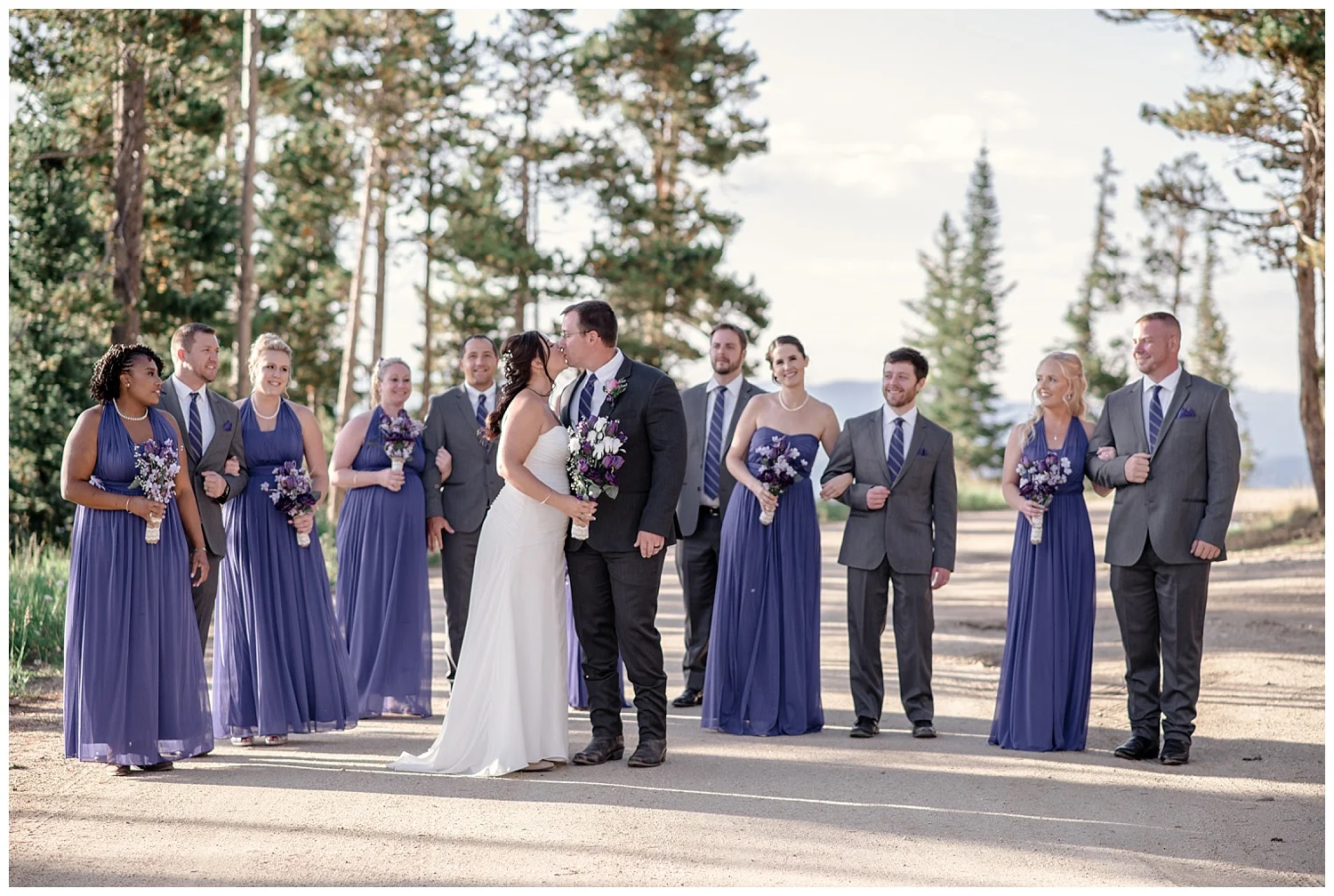 Winter park wedding, winter park photographer, mountain wedding photography, colorado wedding photographer, denver wedding photographer, purple wedding decor, mountain wedding, rustic wedding in colorado, small wedding photographer colorado, intimate wedding photographer colorado, sunspot winter park