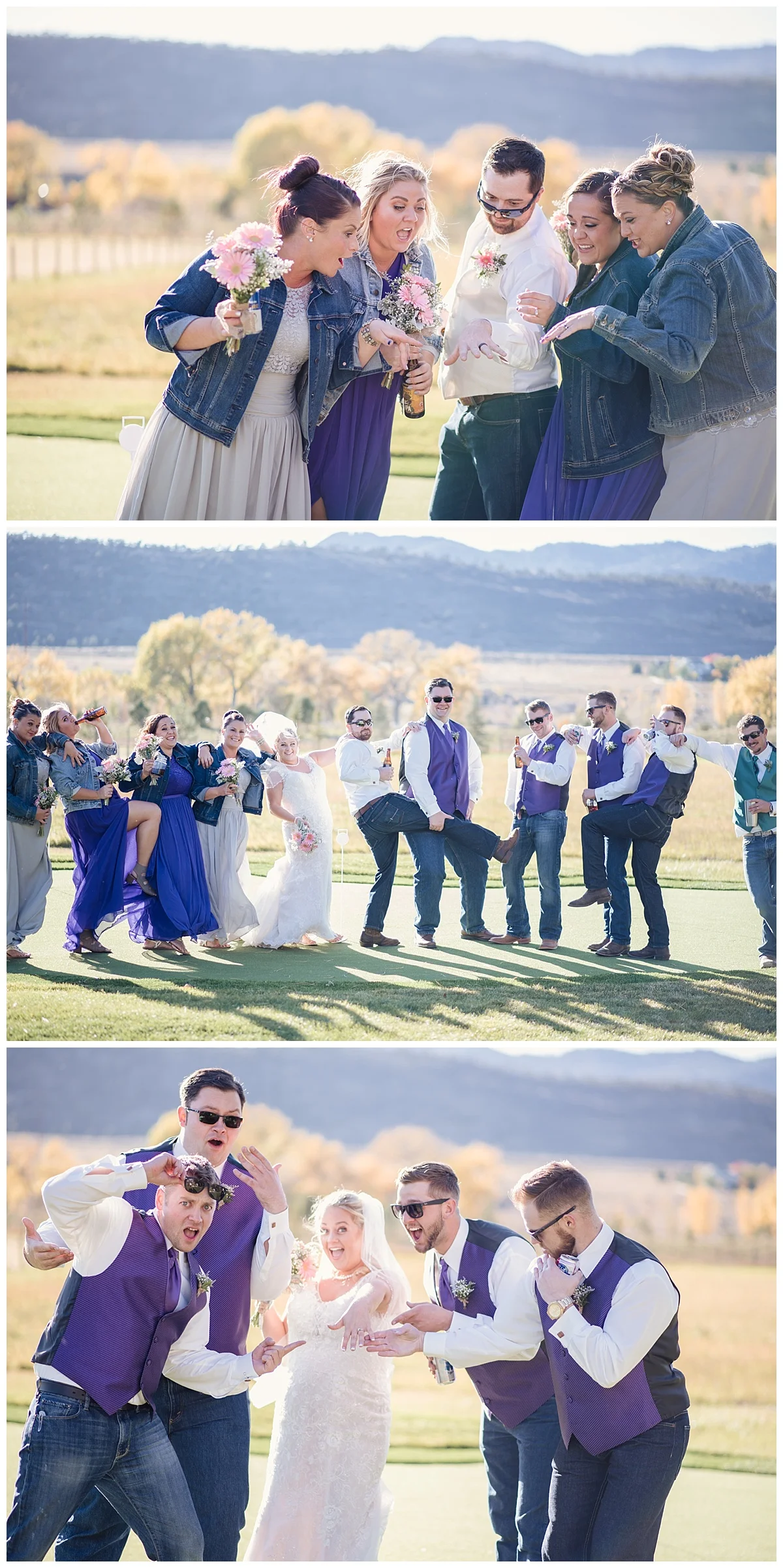 Colorado wedding photographer, denver wedding photographer, fall wedding denver, rustic wedding denver, denver colorado wedding photographer, small wedding photographer colorado, colorado wedding, denver wedding, wedding ceremony photos denver, goofy groomsmen photos