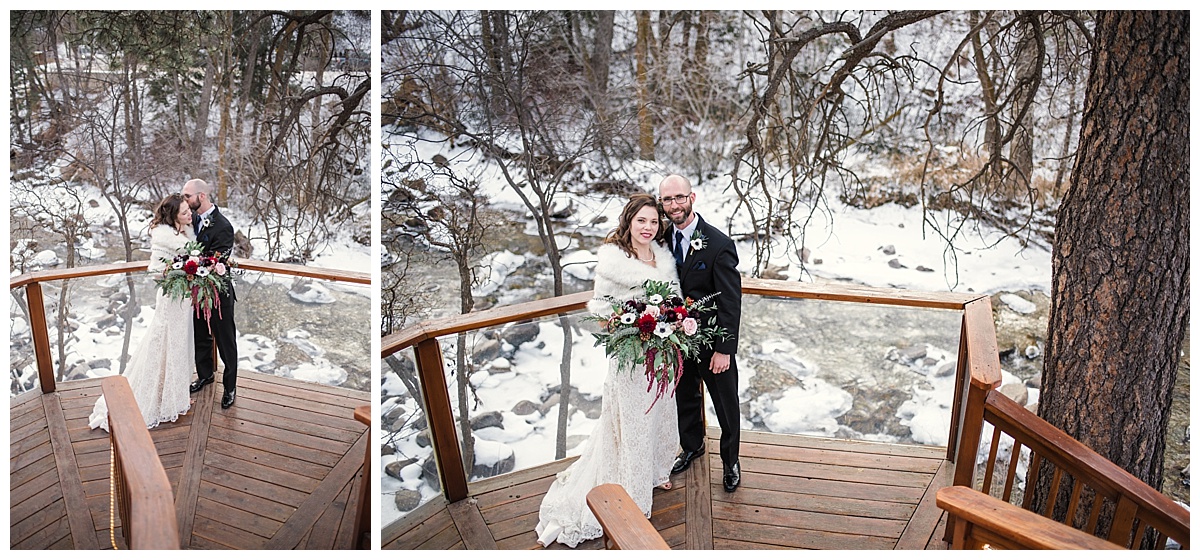 Bride and Groom portraits along river, Winter wedding in Boulder, Maroon and Navy wedding, Boulder Creek, Wedgewood on Boulder Creek, Rocky mountain adventure elopement, colorado wedding photographer, denver wedding photography, denver elopement photographer, colorado elopement photographer, Rocky Mountain Adventure Elopements, looks like film colorado, best wedding photographer colorado, best wedding photographer denver, downtown denver wedding, downtown wedding photographer, colorado photographer, denver photographer, rocky mountains, colorado wedding, denver wedding, couples portraits wedding, colorful wedding, love couples wedding photos, romantic wedding photos, fine art denver photographer, fine art colorado photographer,