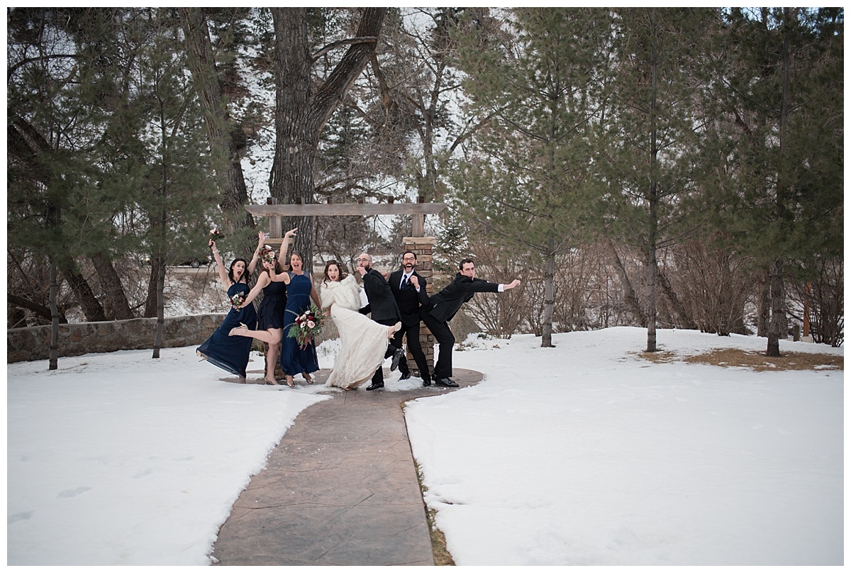 bridal party portraits, Winter wedding in Boulder, Maroon and Navy wedding, Boulder Creek, Wedgewood on Boulder Creek, Rocky mountain adventure elopement, colorado wedding photographer, denver wedding photography, denver elopement photographer, colorado elopement photographer, Rocky Mountain Adventure Elopements, looks like film colorado, best wedding photographer colorado, best wedding photographer denver, downtown denver wedding, downtown wedding photographer, colorado photographer, denver photographer, rocky mountains, colorado wedding, denver wedding, couples portraits wedding, colorful wedding, love couples wedding photos, romantic wedding photos, fine art denver photographer, fine art colorado photographer,