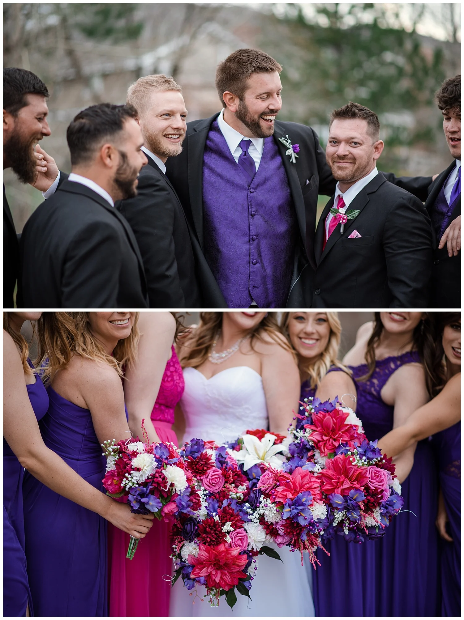 pink and purple wedding reception, Red Rocks Wedding, Colorado Wedding Photographer, Denver Wedding photographer, Rocky Mountain Wedding Photographer, Intimate Colorado Wedding Photographer