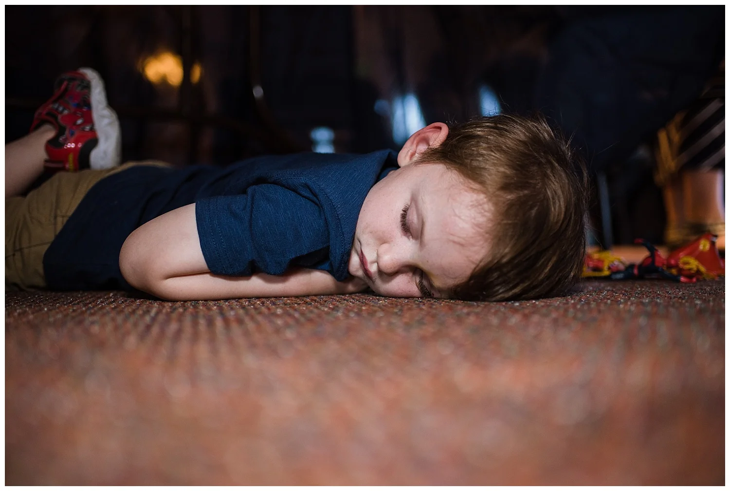 kid asleep at wedding, YMCA Snow Mountain Wedding, Rocky Mountain Wedding Photographer, Colorado Wedding Photographer, Colorado Elopement Photographer, Denver Wedding Photographer