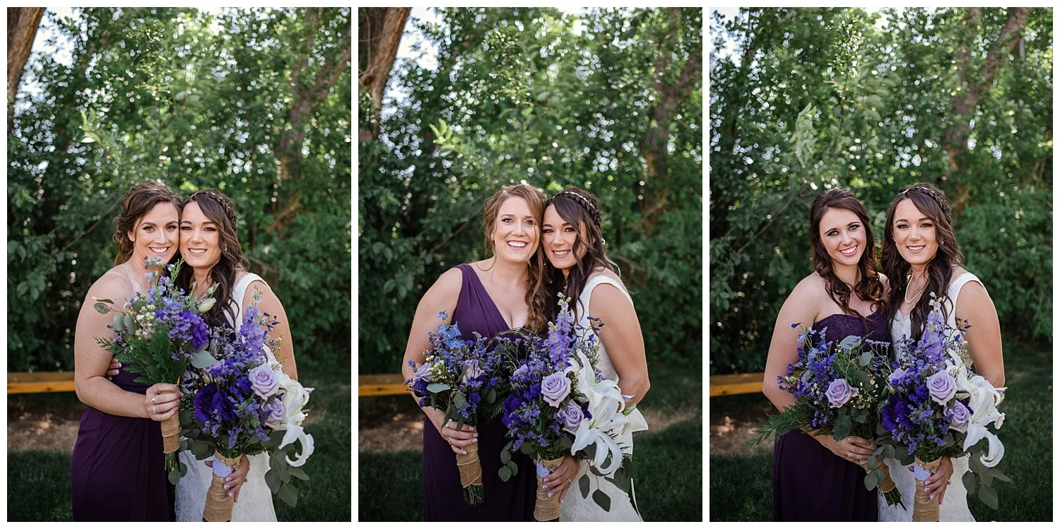 Purple and navy wedding day at Ellis Ranch in Loveland. Rocky Mountain Wedding Photographer, Downtown Denver Wedding Photographer, Colorado Wedding Photographer, Denver Wedding Photographer, Colorado Elopement Photographer,