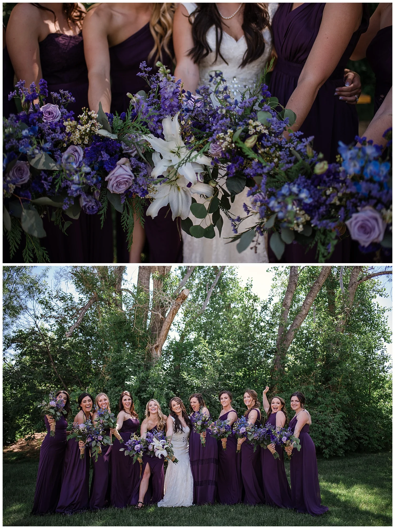 Purple and navy wedding day at Ellis Ranch in Loveland. Rocky Mountain Wedding Photographer, Downtown Denver Wedding Photographer, Colorado Wedding Photographer, Denver Wedding Photographer, Colorado Elopement Photographer,