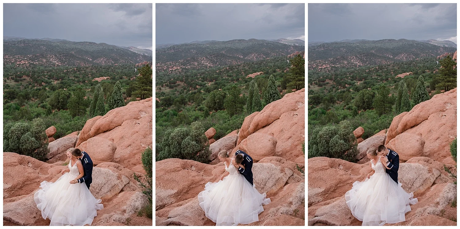 Military Wedding, bride and groom, navy suits, dress blues, Colorado Wedding Photographer, Denver Wedding Photographer, Denver Elopement Photographer, Colorado Elopement Photographer, Rocky Mountain Wedding Photographer, Downtown Denver Photographer, garden of the gods