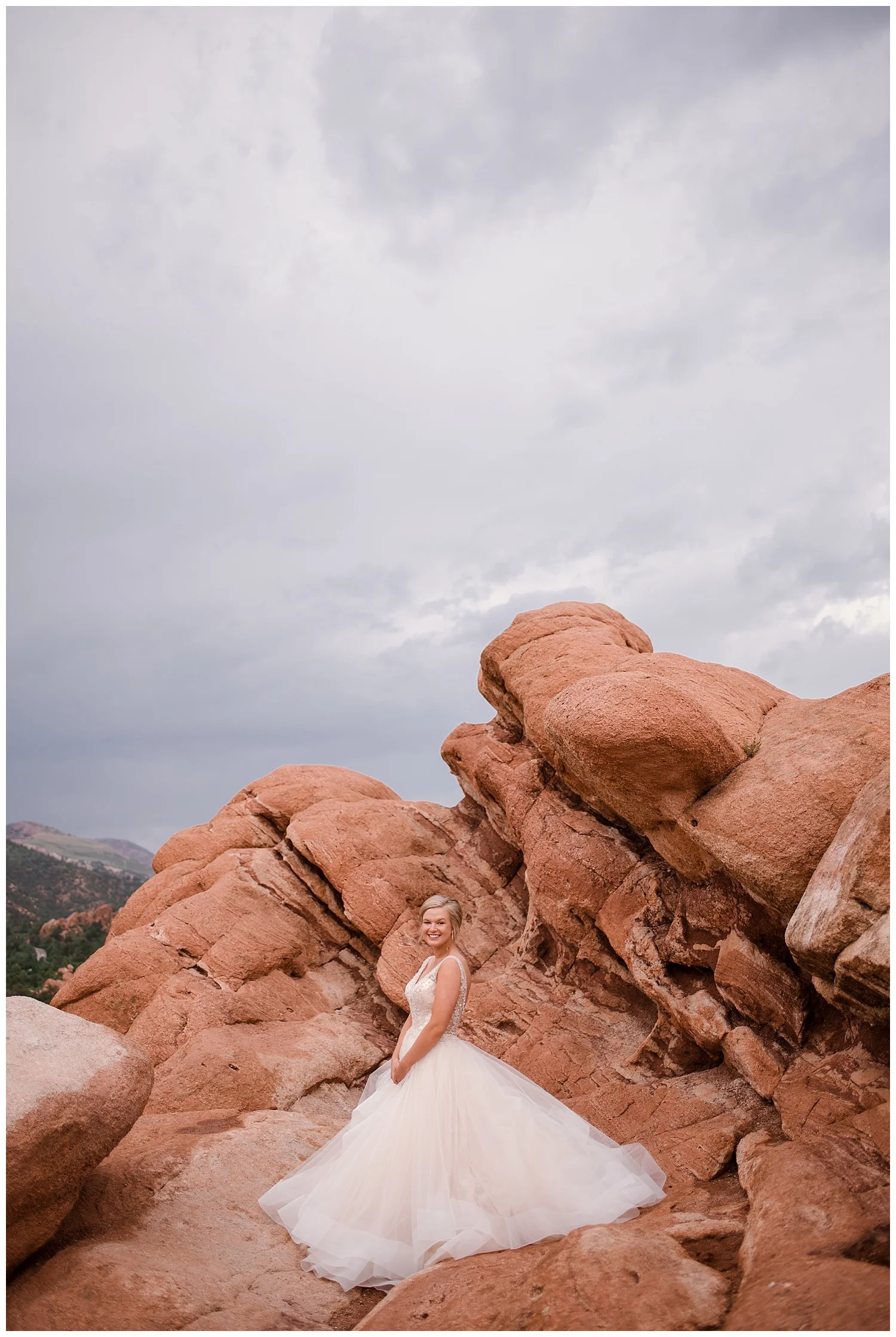 Military Wedding, bride and groom, navy suit groom, dress blues groom, bride alone tulle dress GOTG, bridal party, romantic portraits at garden of the gods, bride and groom at garden of the gods, Colorado Wedding Photographer, Denver Wedding Photographer, Denver Elopement Photographer, Colorado Elopement Photographer, Rocky Mountain Wedding Photographer, Downtown Denver Photographer,