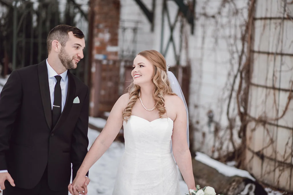 Romantic bride and groom portraits at Lionsgate Event Center, Colorado Wedding Photographer, Denver Wedding Photographer, Downtown Denver Wedding Photographer, Colorado Elopement Photographer, Rocky Mountain Wedding Photographer