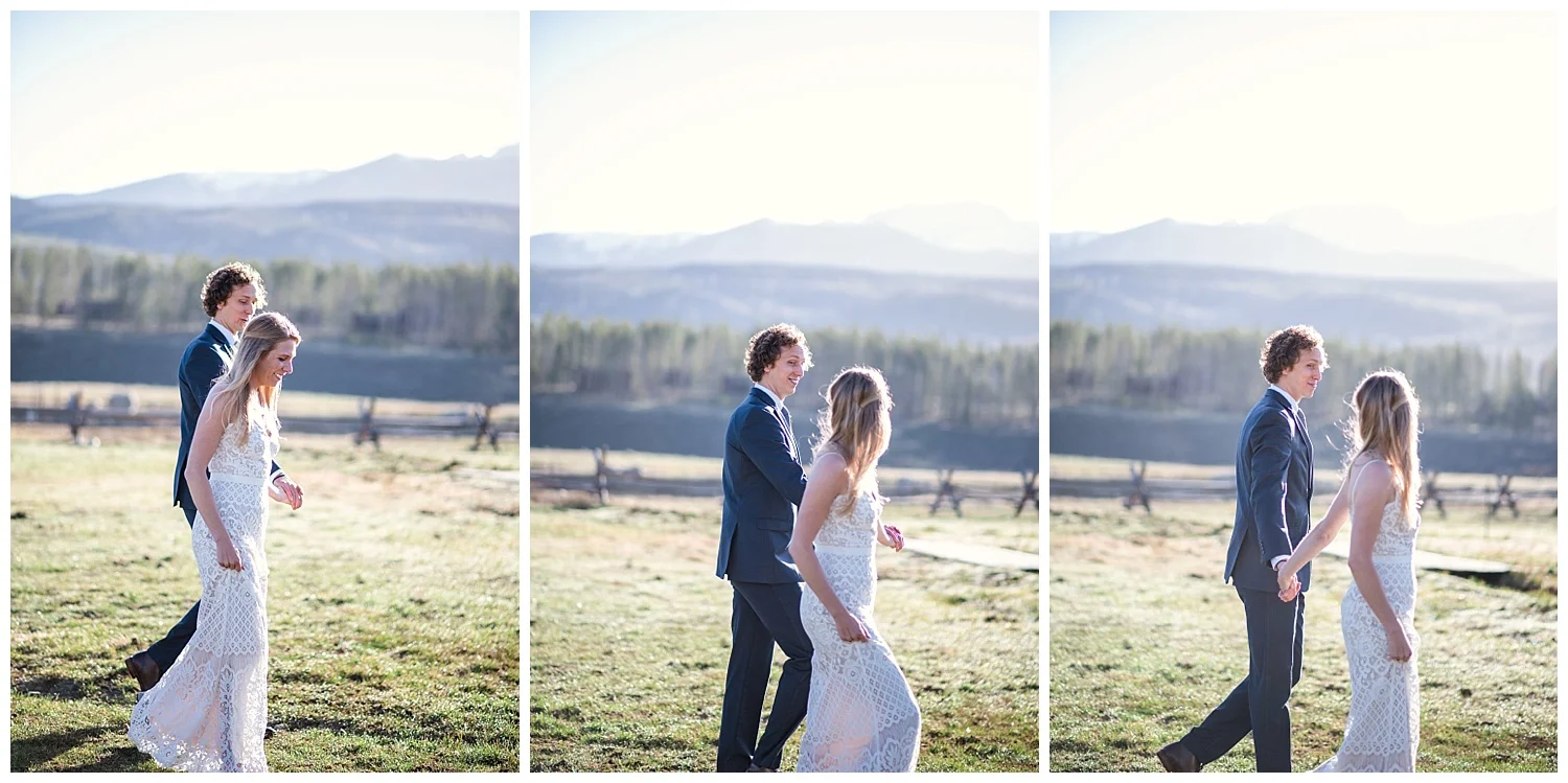 romantic bride and groom portraits in rocky mountain national park, colorado wedding photographer, denver wedding photographer, colorado elopement photographer, denver elopement photographer, rocky mountain photographer