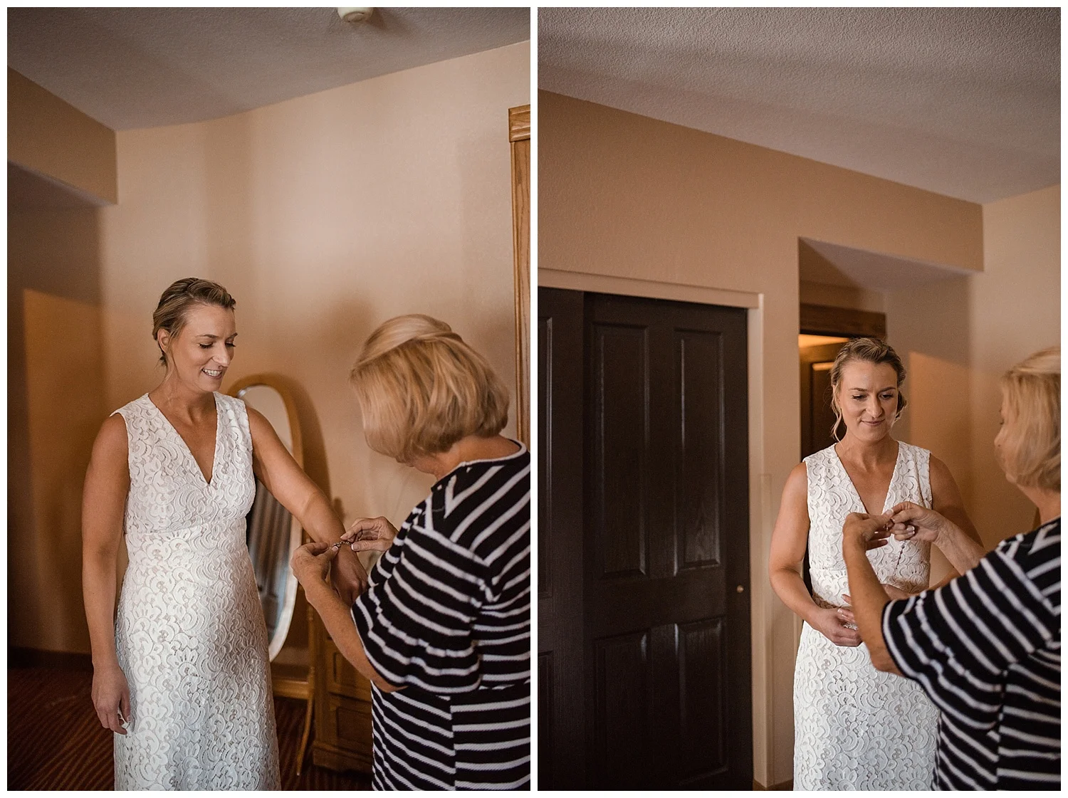 getting ready for the wedding, estes park resort, rocky mountain elopement photographer, rocky mountain wedding photographer, colorado wedding photographer, Estes Park wedding photographer