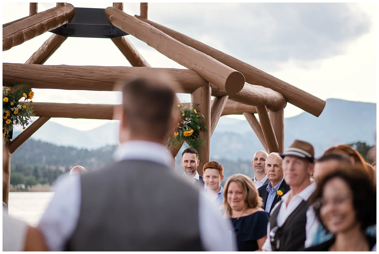 wedding ceremony at estes park resort, rocky mountain elopement photographer, rocky mountain wedding photographer, colorado wedding photographer, Estes Park wedding photographer
