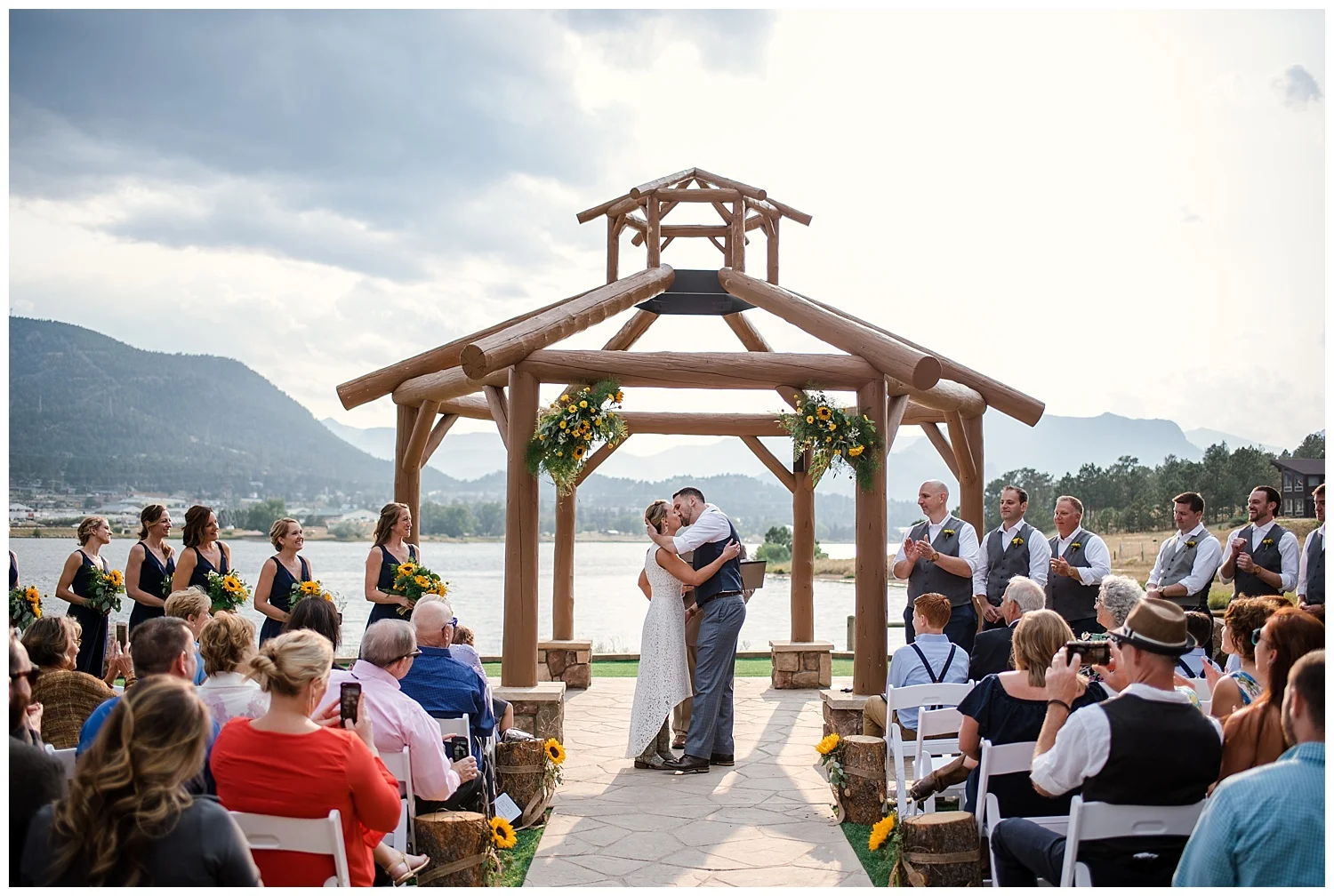 wedding ceremony at estes park resort, rocky mountain elopement photographer, rocky mountain wedding photographer, colorado wedding photographer, Estes Park wedding photographer