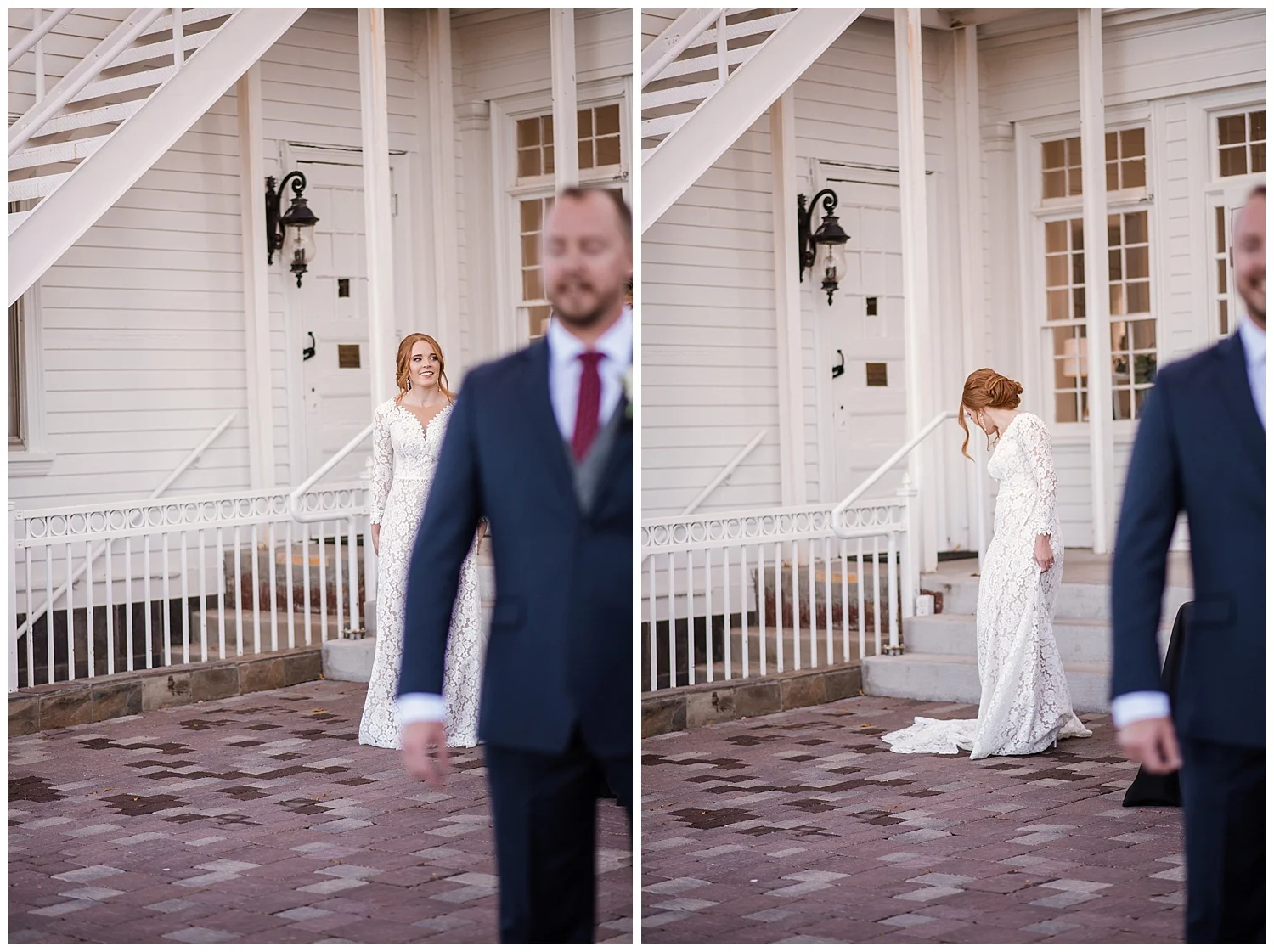 Bride and groom portraits at the historic Manor House, Rocky Mountain Wedding Photographer, Colorado Wedding Photographer, Denver Wedding Photographer, Colorado Intimate Elopement Photographer, Downtown Denver Photographer, Rocky Mountain Adventure Elopement,