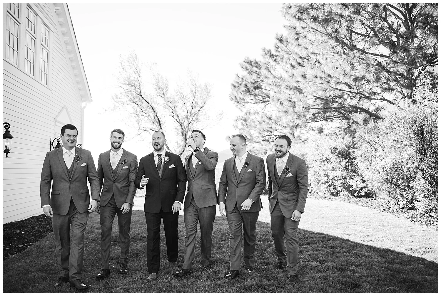 Groom and groomsmen portraits at the historic Manor House, Rocky Mountain Wedding Photographer, Colorado Wedding Photographer, Denver Wedding Photographer, Colorado Intimate Elopement Photographer, Downtown Denver Photographer, Rocky Mountain Adventure Elopement,