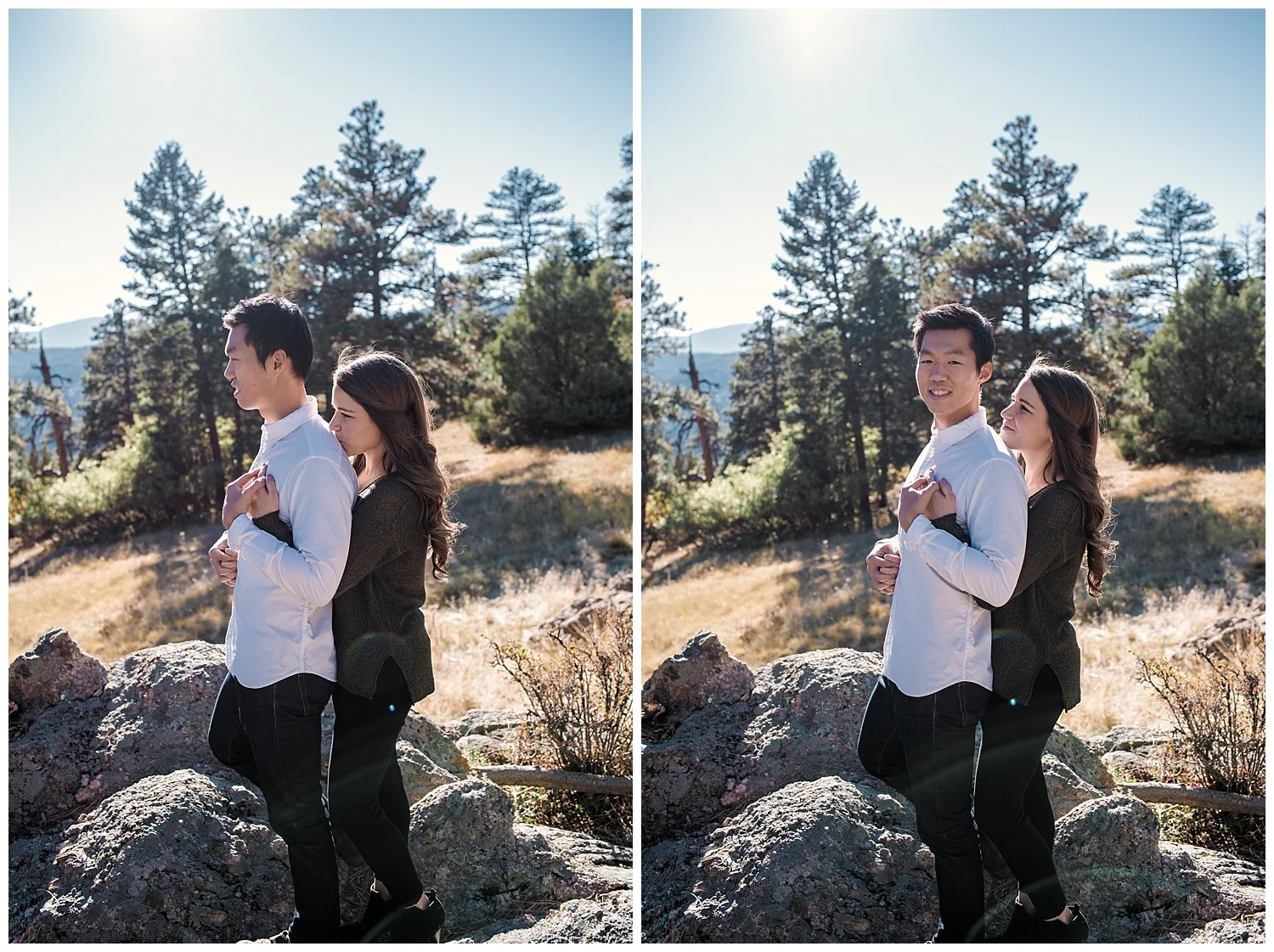 Mt Falcon Engagement Session, Colorado Wedding Photographer, Denver Engagement Session, Denver Engagement Photographer, Denver Wedding Photographer, Mountain Engagement Photography,