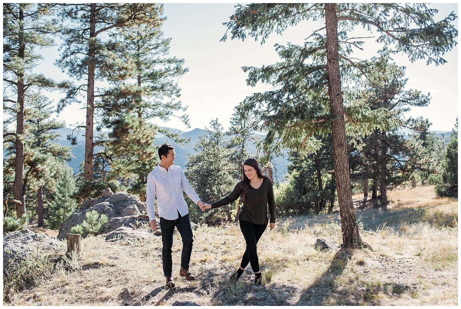 Mt Falcon Engagement Session, Colorado Wedding Photographer, Denver Engagement Session, Denver Engagement Photographer, Denver Wedding Photographer, Mountain Engagement Photography,