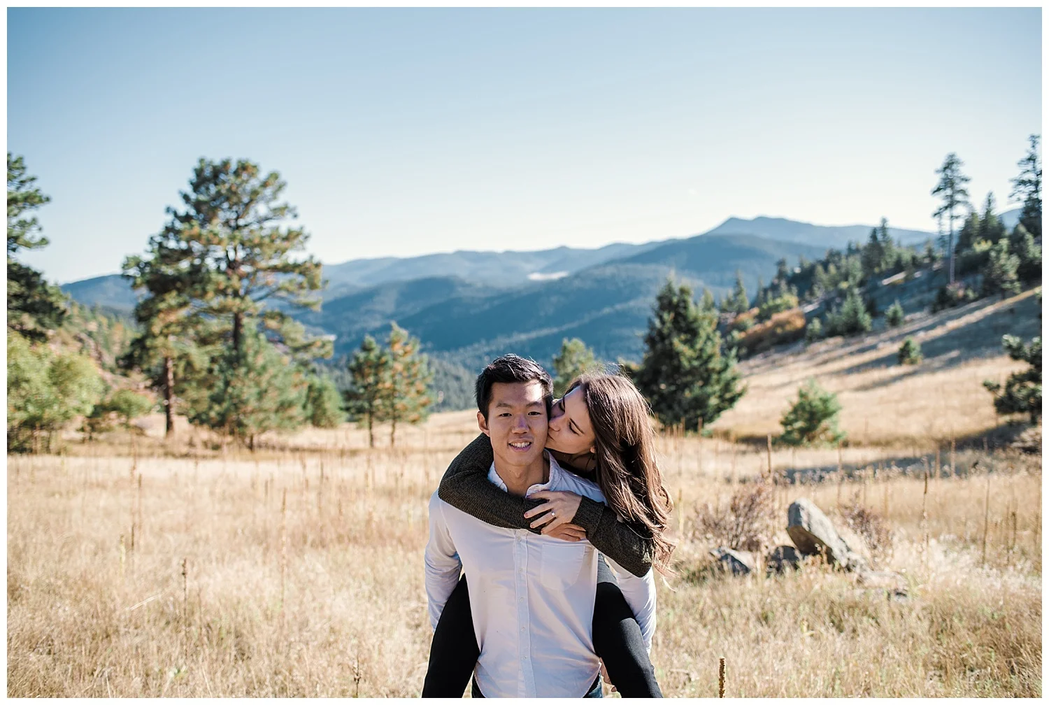 Mt Falcon Engagement Session | Colorado Engagement Photographer