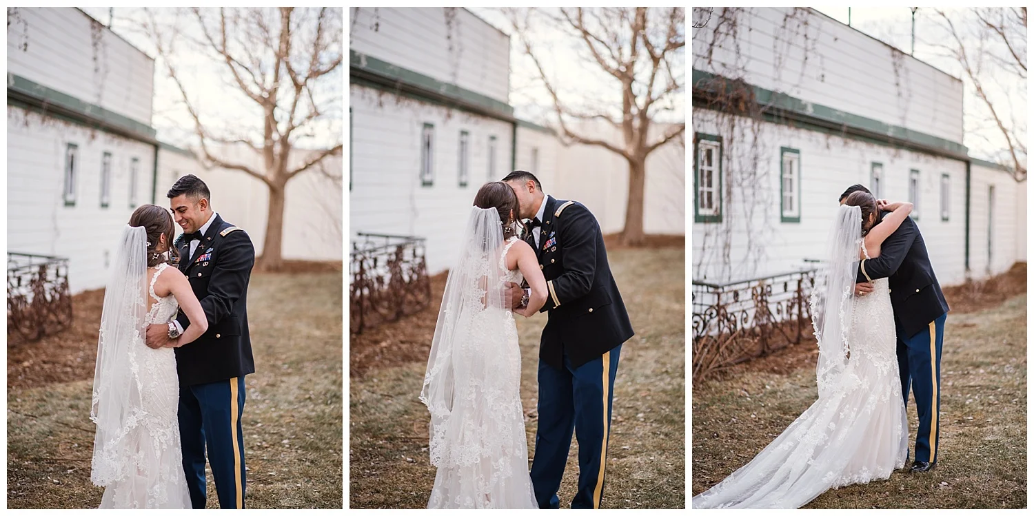Military wedding at Lionsgate, Colorado Wedding Photographer, Denver Wedding Photographer, Colorado Engagement Photographer, Denver Engagement Photographer, Downtown Denver Wedding Photographer, Small Colorado Wedding Photographer, Intimate Colorado Wedding Photographer, navy and maroon wedding, lace wedding dress, vintage wedding, barn wedding, stained glass wedding