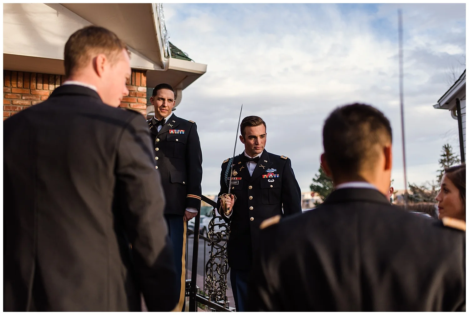 Military wedding at Lionsgate, Colorado Wedding Photographer, Denver Wedding Photographer, Colorado Engagement Photographer, Denver Engagement Photographer, Downtown Denver Wedding Photographer, Small Colorado Wedding Photographer, Intimate Colorado Wedding Photographer, navy and maroon wedding, lace wedding dress, vintage wedding, barn wedding, stained glass wedding, bride groom first look,