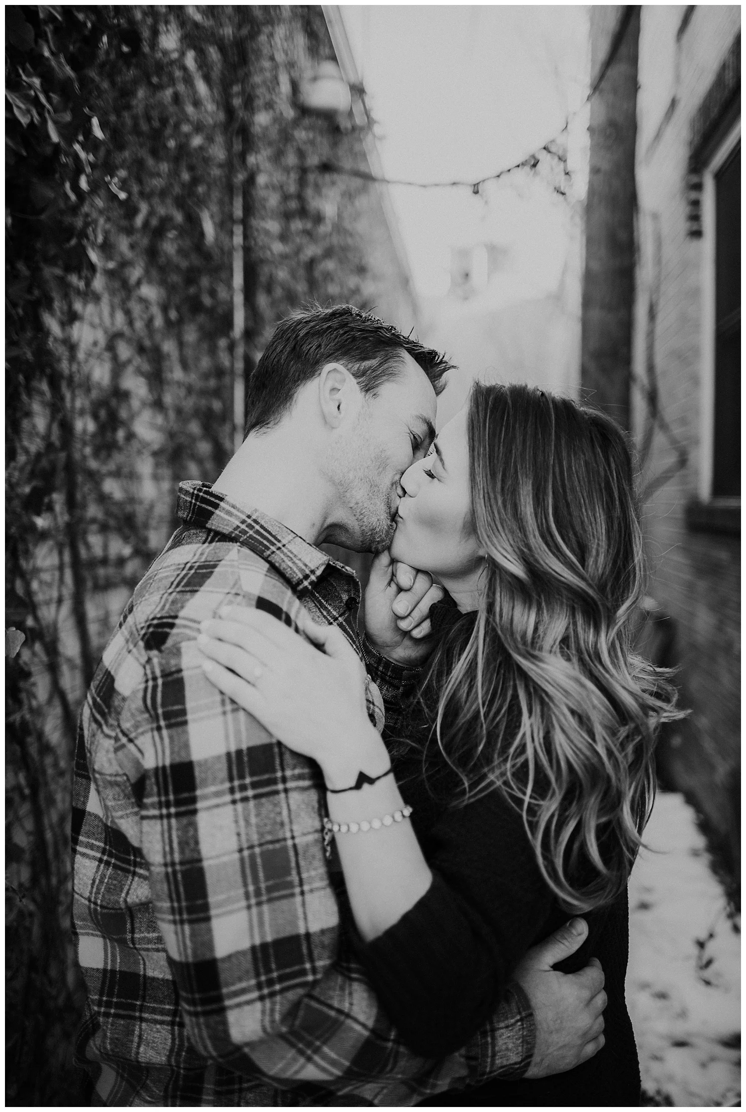 downtown golden engagement session, denver engagement photographer, golden engagement photographer, colorado engagement photographer, outdoor engagement photos denver, urban engagement photos denver, wedding photographer denver, colorado wedding photographer, dark and moody photographer denver