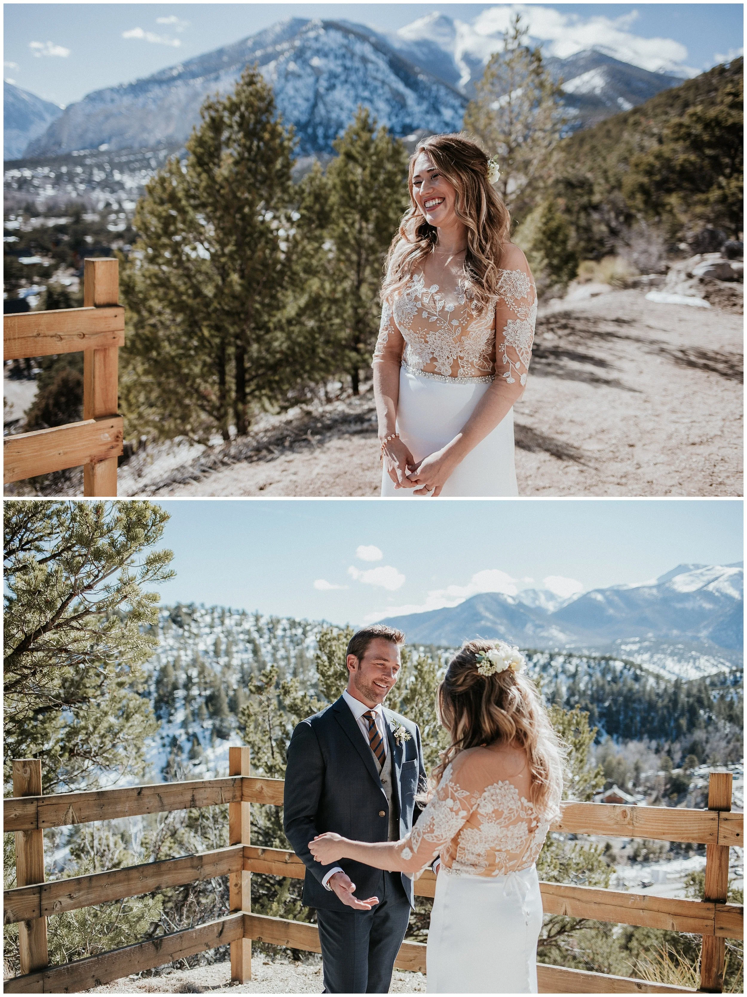 Spring wedding at Mt Princeton Hot Springs, Buena Vista Wedding, Buena Vista Wedding Photographer, Mt Princeton Wedding Photographer, Colorado Wedding Photographer, Denver Wedding Photographer, Denver Colorado Wedding Photographer, Mountain Wedding Photographer, Mountain Photographer, Colorado Engagement Photographer, Denver Engagement Photographer, Romantic Colorado Wedding, Winter Colorado Wedding, Small Colorado Wedding Photographer, Intimate Colorado Wedding Photographer, Colorado Wedding Videographer, Denver Wedding Videographer, Videographer Denver, illusion wedding dress, scarlet bridesmaids dresses, navy wedding suit