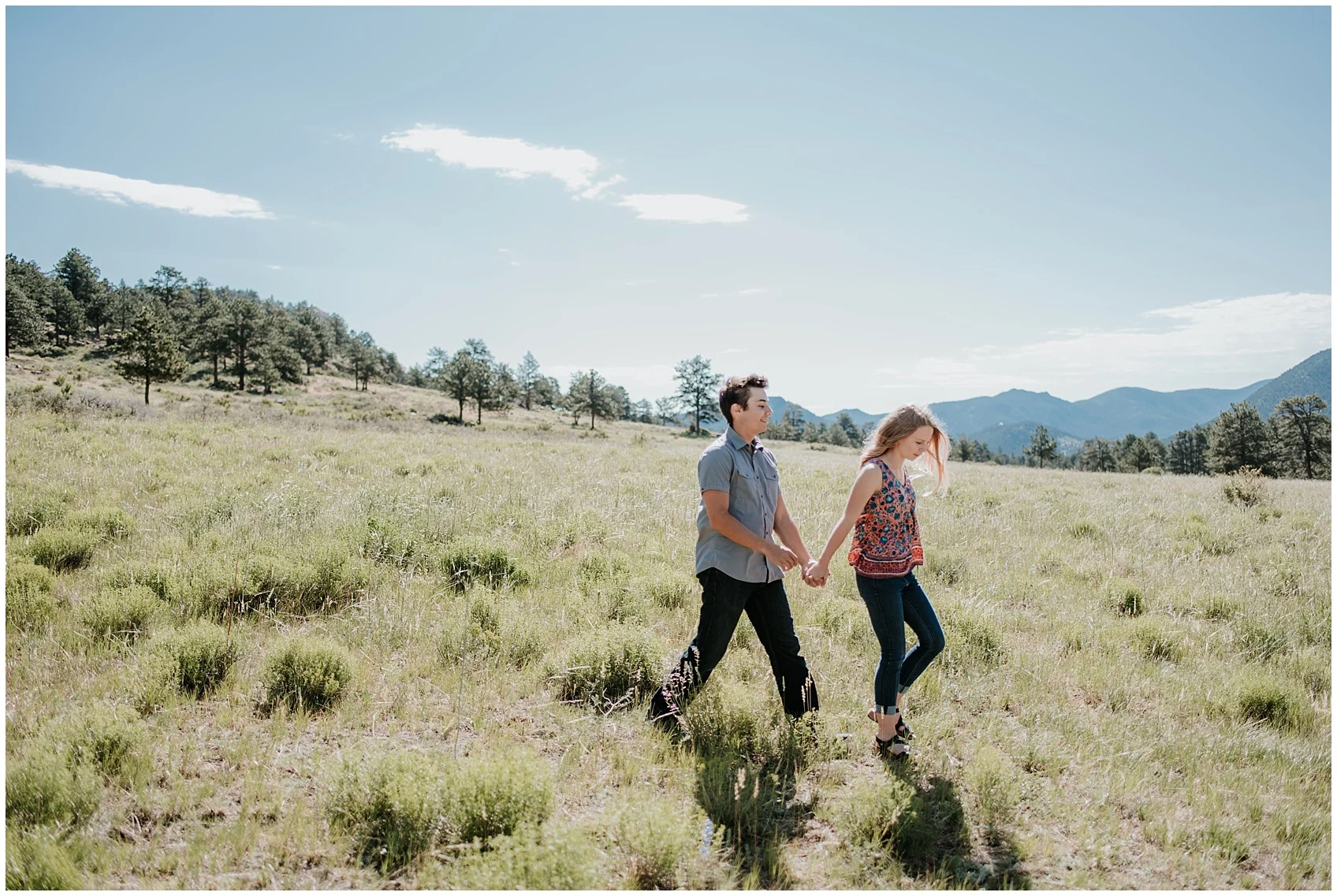 rocky mountain national park engagement photos, denver engagement photographer, estes engagement photographer, colorado engagement photos, rmnp photographer, rocky mountain wedding photographer, denver wedding videographer, denver wedding photographer and videographer, estes park engagement photos, engagement photo poses,