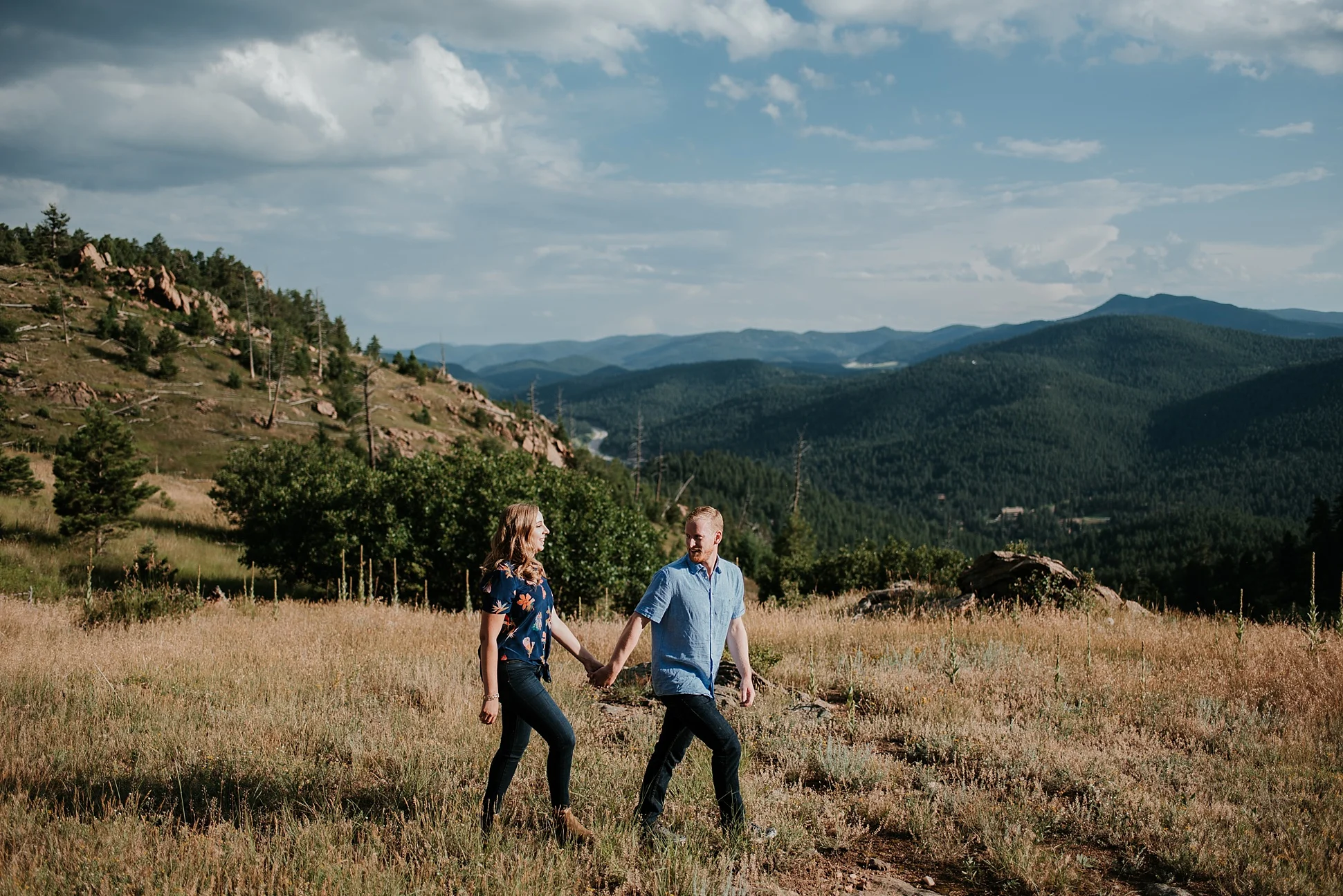 engagement photos mt falcon, mt falcon engagement, rocky mountain national park photographer, denver wedding photographer, colorado wedding photographer, denver wedding videographer and photographer, engagement outfit ideas, colorado elopement photographer