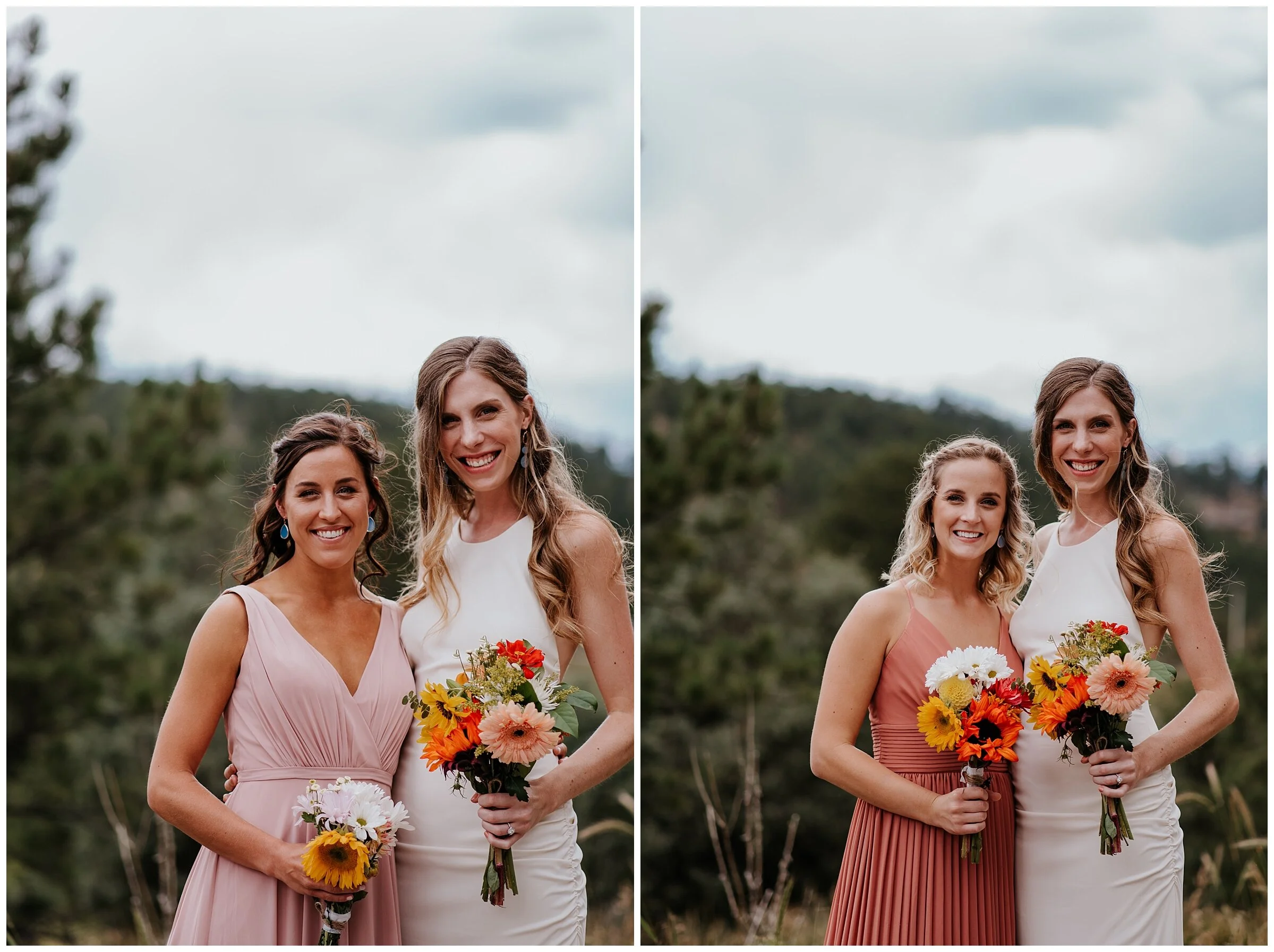 chief hosa wedding, colorful wedding, mismatched bridesmaids dresses, wedding in colorado, denver wedding photographer, colorado wedding photographer, denver wedding videographer and photographer, colorado wedding videographer, denver wedding videographer, Small Colorado Wedding Photographer, Colorado Elopement Photographer