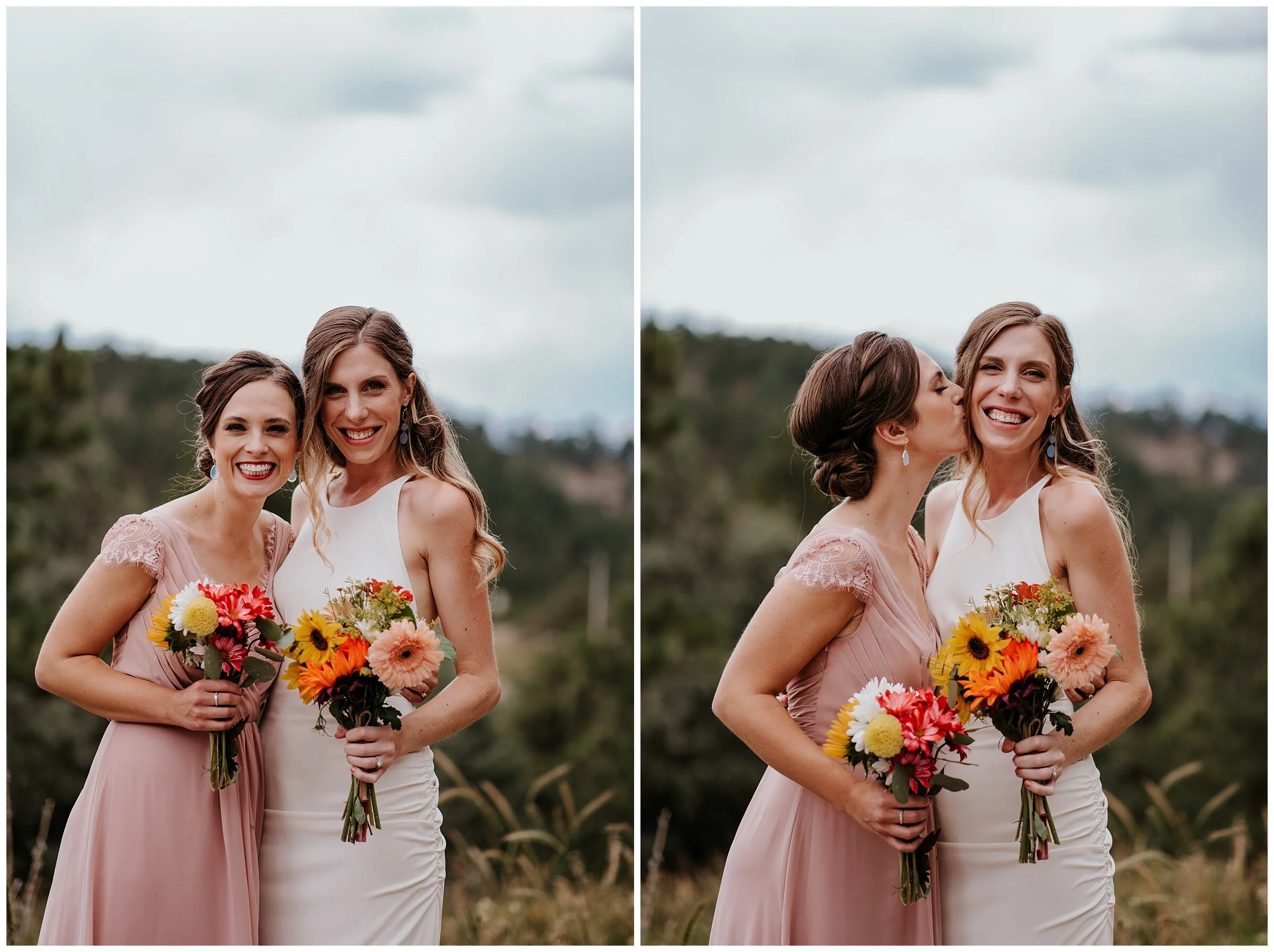 chief hosa wedding, colorful wedding, mismatched bridesmaids dresses, wedding in colorado, denver wedding photographer, colorado wedding photographer, denver wedding videographer and photographer, colorado wedding videographer, denver wedding videographer, Small Colorado Wedding Photographer, Colorado Elopement Photographer