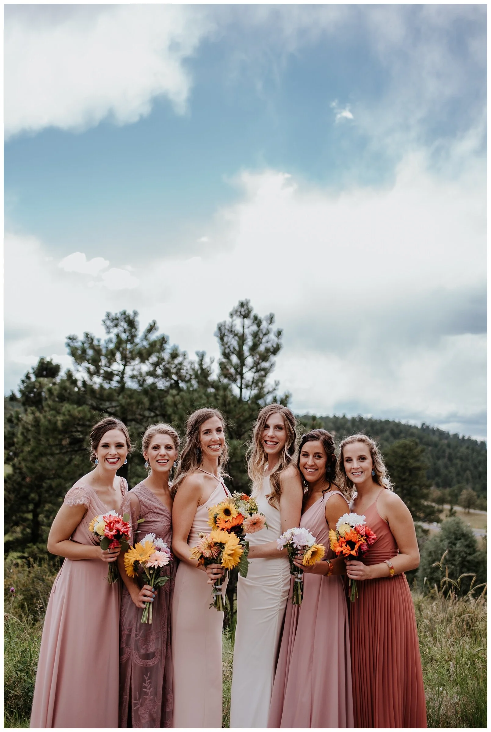 chief hosa wedding, colorful wedding, mismatched bridesmaids dresses, wedding in colorado, denver wedding photographer, colorado wedding photographer, denver wedding videographer and photographer, colorado wedding videographer, denver wedding videographer, Small Colorado Wedding Photographer, Colorado Elopement Photographer