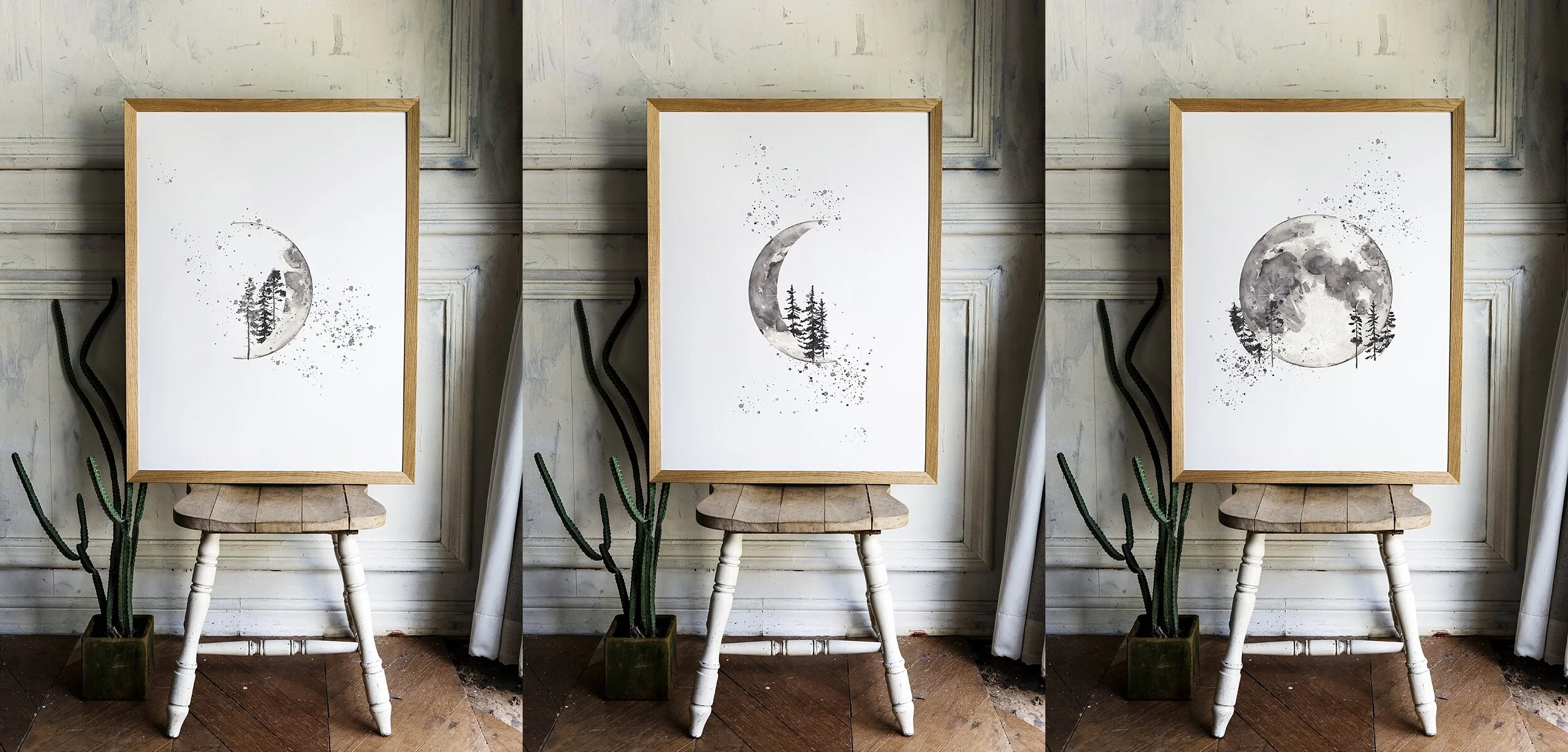 etsy prints, easy gift ideas, positive vibes print, soul print, energy print, calming print, manifest print, denver artist, Etsy art printable, easy print, woodland print, watercolor printable, woodland print, celestial print, dark print, diy printa…